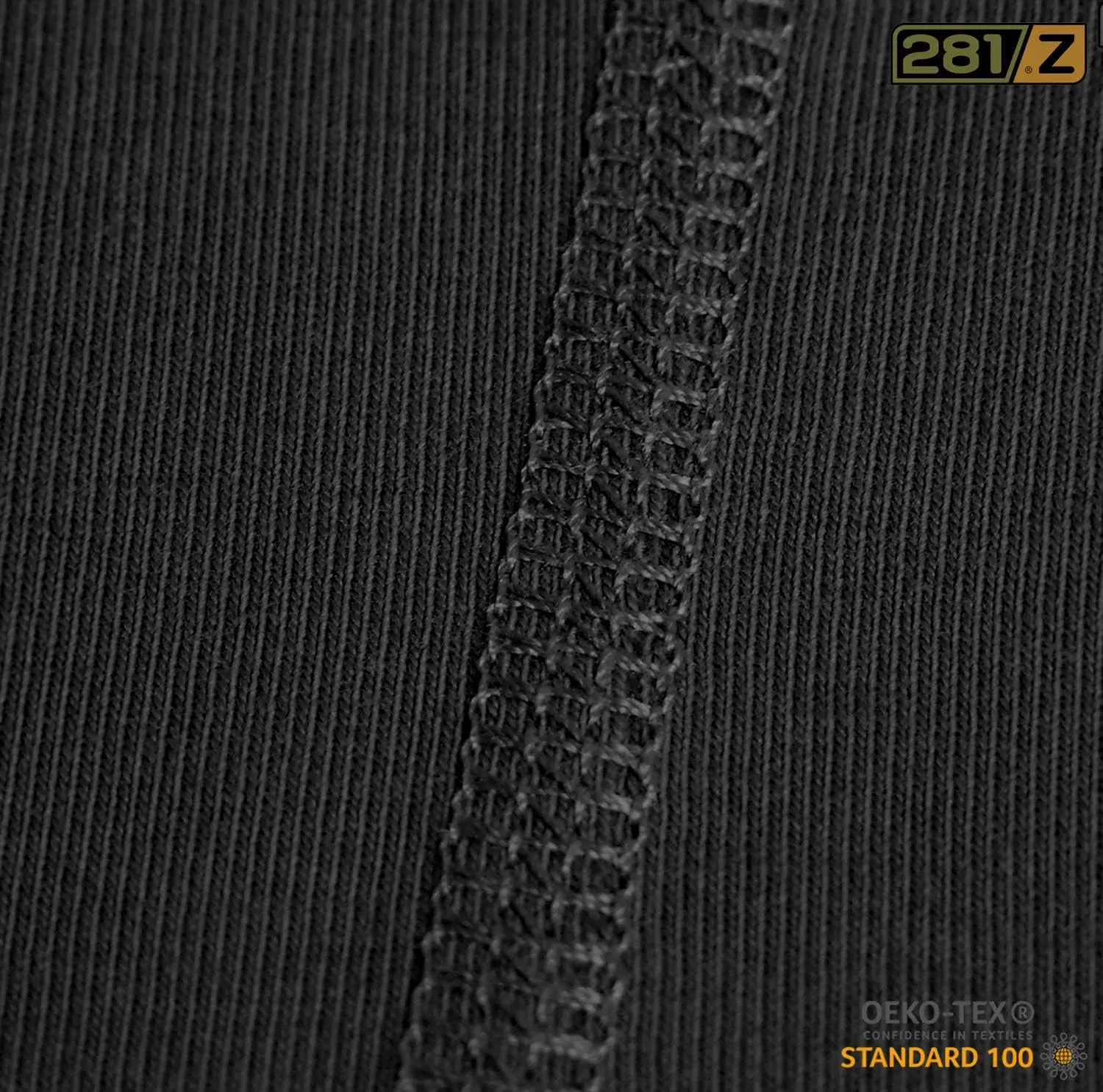 281Z Mens Military Stretch Cotton Long Sleeve T-Shirt - Tactical Hiking Outdoor Undershirt - Punisher Combat Line