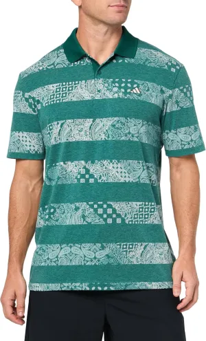 adidas Men's Go-To Printed Golf Polo Shirt