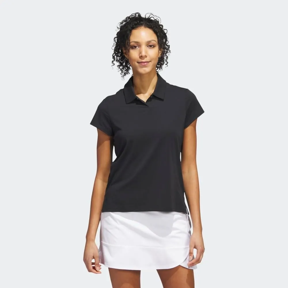adidas Women's Go-to Heathered Golf Polo Shirt
