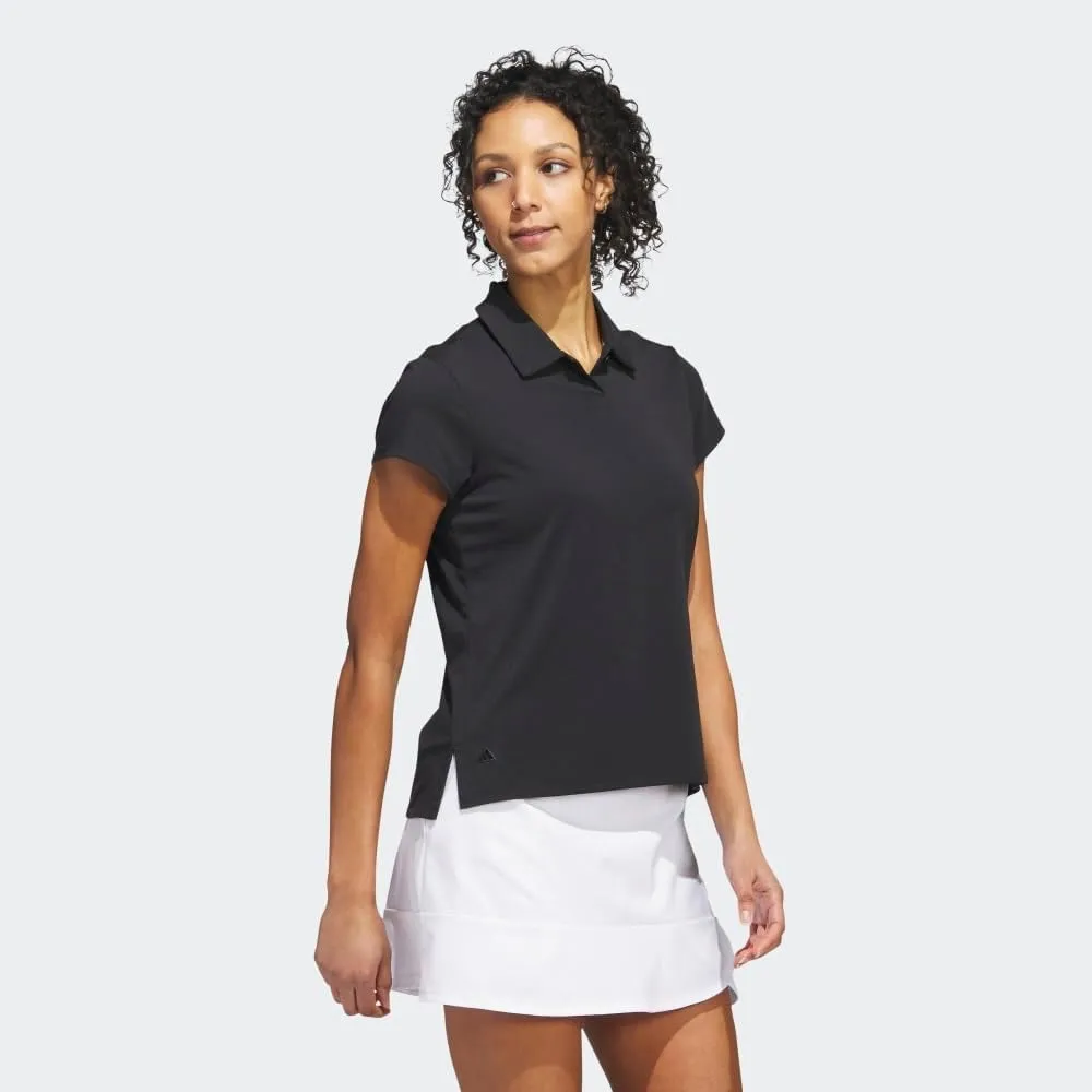 adidas Women's Go-to Heathered Golf Polo Shirt