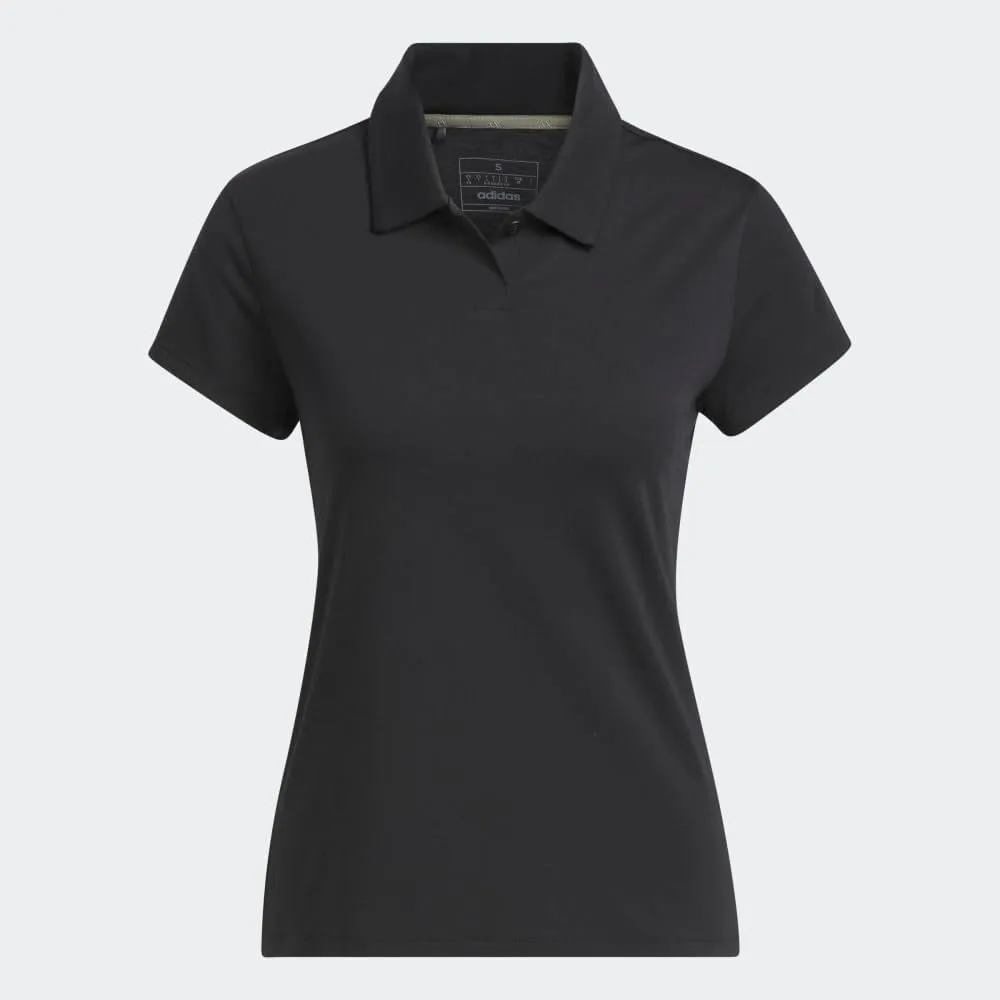 adidas Women's Go-to Heathered Golf Polo Shirt