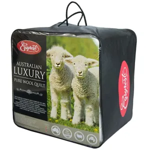 Australian Luxury Winter Weight Wool Quilt 500gsm