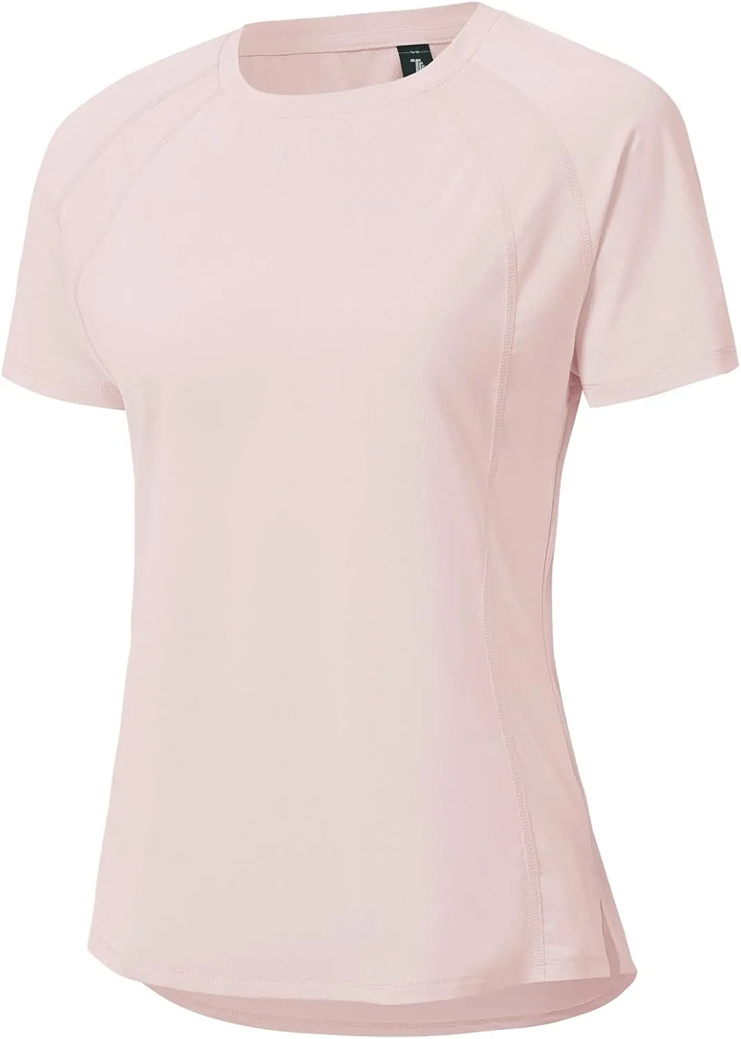 BGOWATU Women's Workout Athletic Tops Short Sleeve Crewneck T-Shirts Running Gym Yoga Tee Dry Fit UV Protection