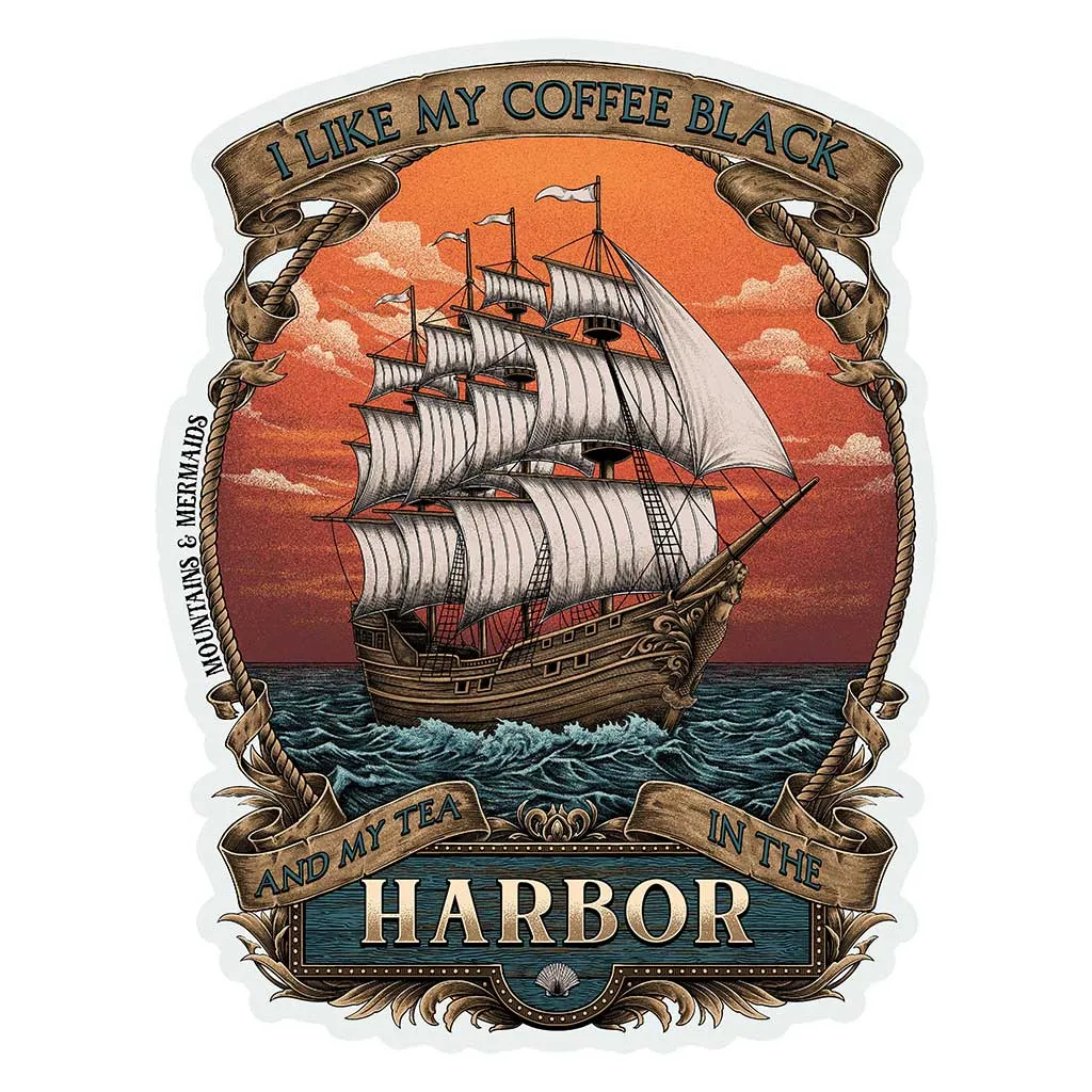 Black Harbor Sticker