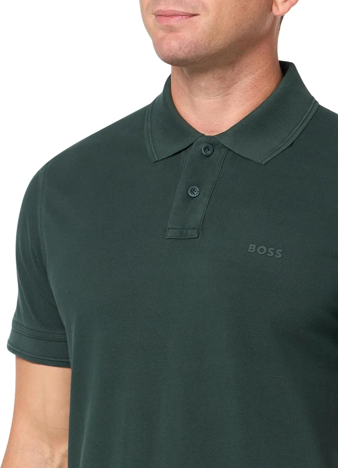 BOSS Men's Basic Short Sleeve Pique Polo Shirt