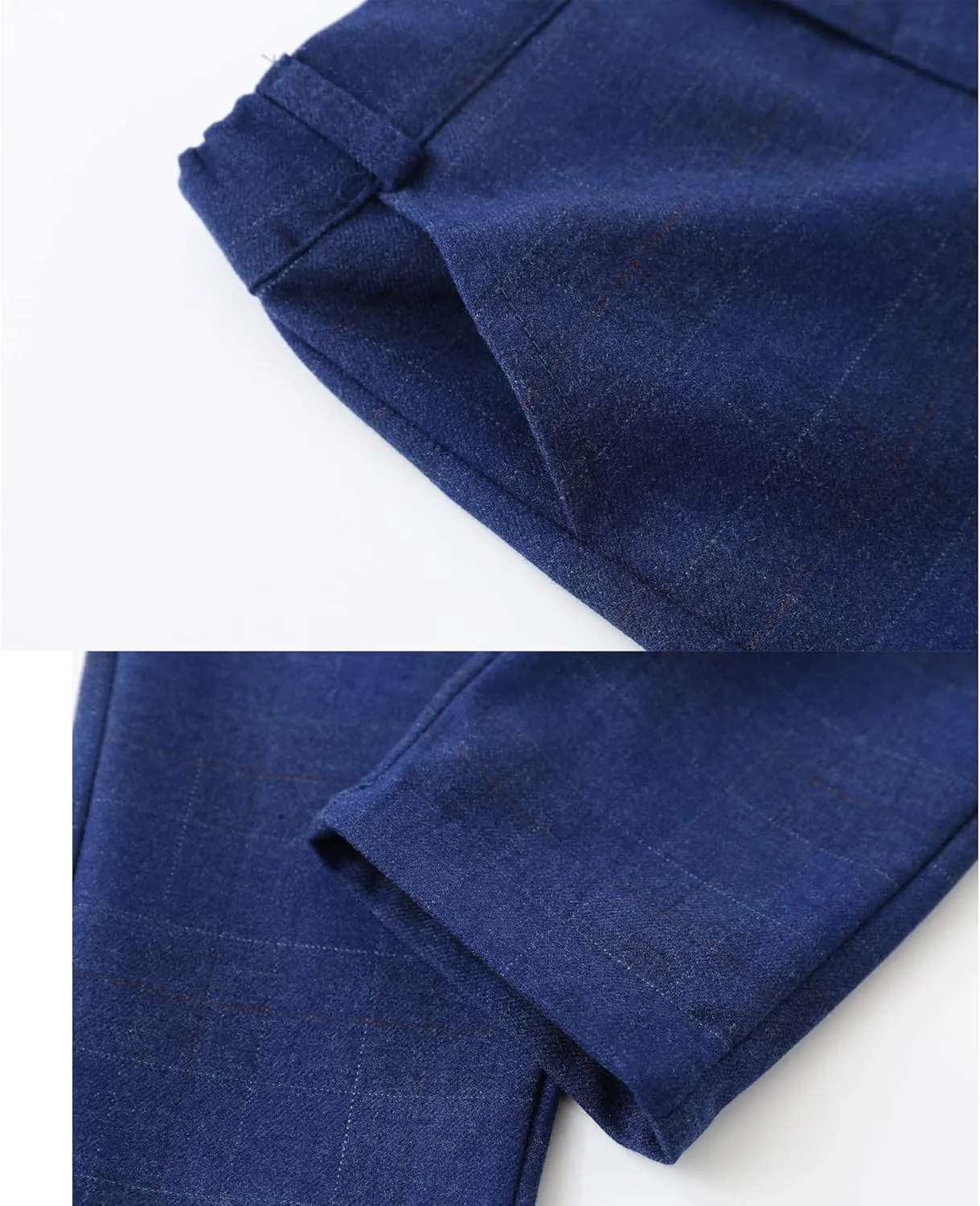 Boys 3Pcs Clothing Sets Long Sleeve Bowtie Shirts  Vest  Pants Casual Suit