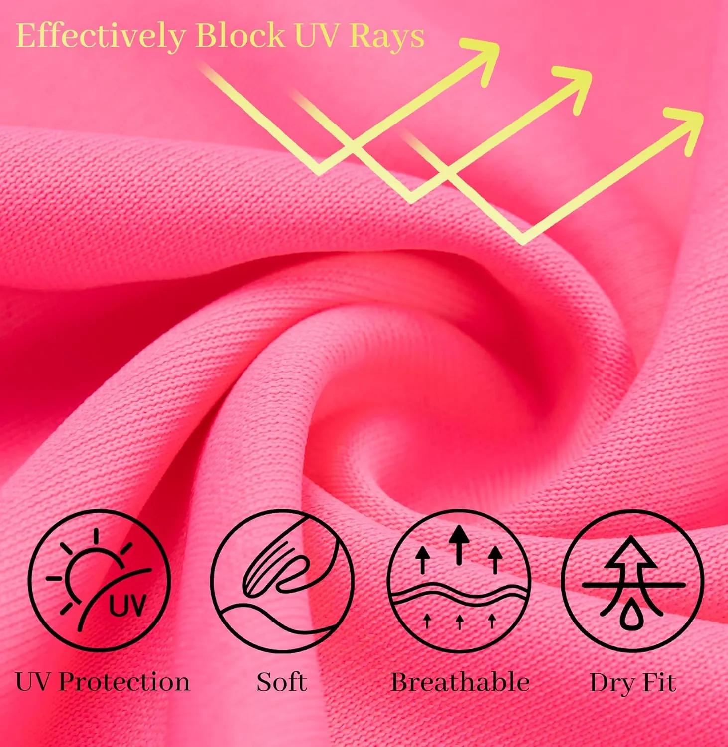 Boys Athletic Shirts Long Sleeve, Active T-Shirt Moisture Wicking Crewneck Dry Fit Tee Outdoor Running Tshirt