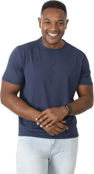 Chill Boys Soft Viscose from Bamboo T-Shirt for Men with Short Sleeve - Plain T-Shirt with Cool Performance and Crew Neck Tee