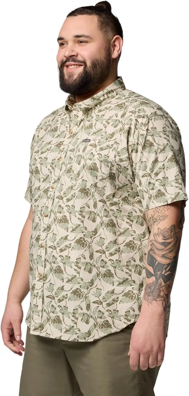 Columbia Men's Rapid Rivers Printed Short Sleeve Shirt
