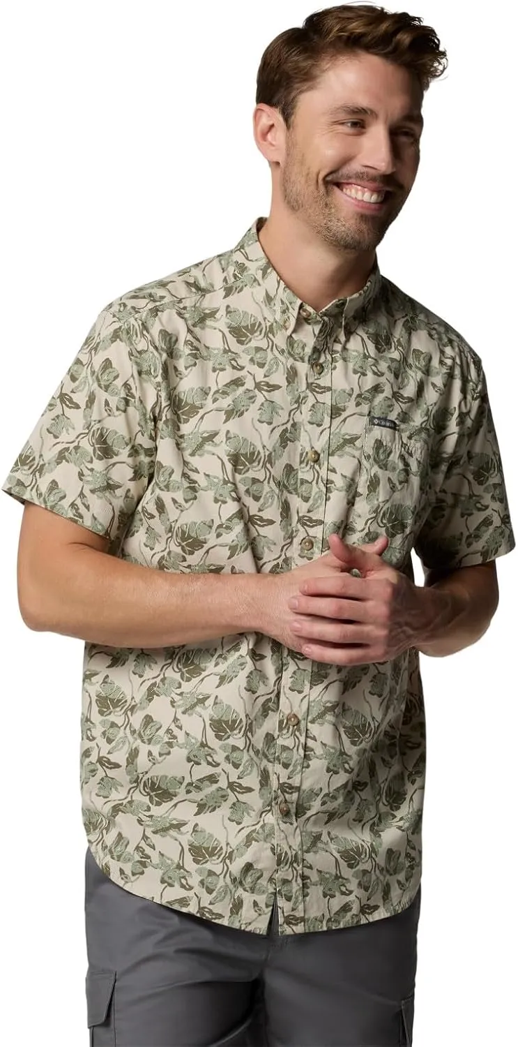 Columbia Men's Rapid Rivers Printed Short Sleeve Shirt