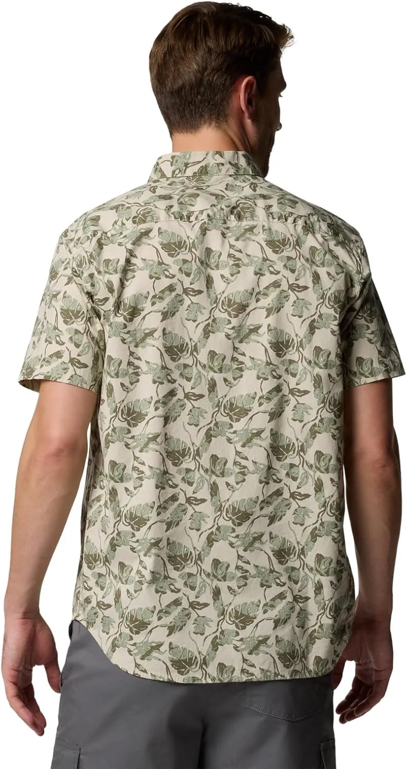 Columbia Men's Rapid Rivers Printed Short Sleeve Shirt