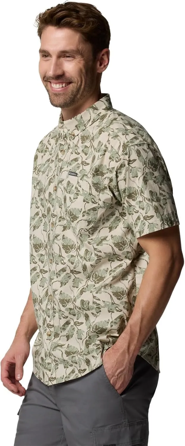 Columbia Men's Rapid Rivers Printed Short Sleeve Shirt