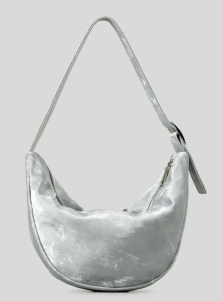Crescent Bag Shoulder Bag for Women Dumpling Bag Trendy Bag Pleated Drawstring Bag Hobo Bag Lightweight Handbags