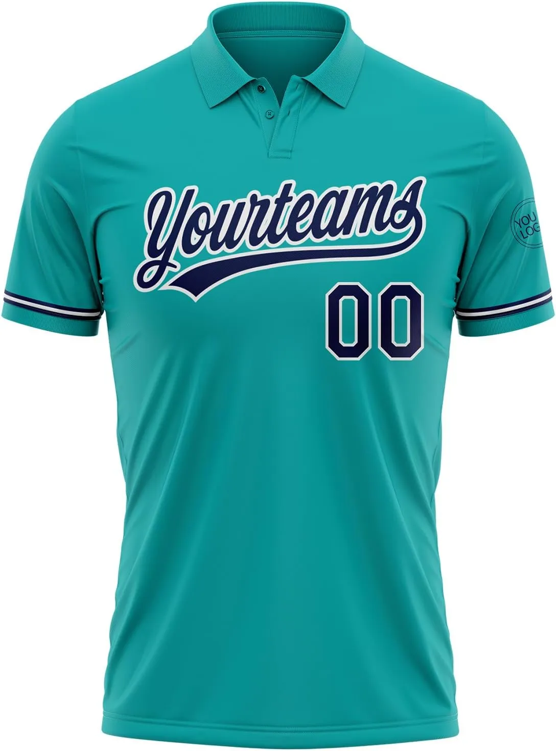 Custom Darts Bowling Golf Polo Shirt Personalized Stitched Text Logo Solid Short Sleeve Team Workwear Tee Unisex XS-5XL