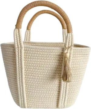 Cute Straw Tote Bags for Women, Y2K Aesthetic Shoulder Handbags Women Hobo Top Handle Beach Summer Bag Casual Fashion