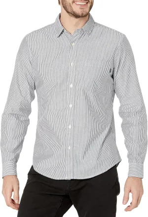 DOCKERS Men's Slim Fit Long Sleeve Casual Shirt