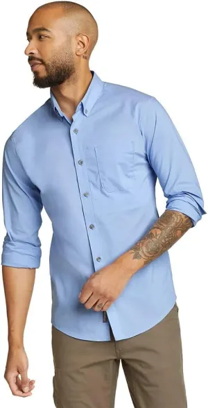 Eddie Bauer Men's Voyager Flex Long-Sleeve Shirt