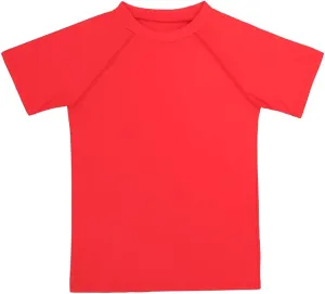 ESTAMICO Boys Short Sleeve Rash Guard Shirt Quick Dry Swimwear UPF 50  Protection Athletic Swim Tee