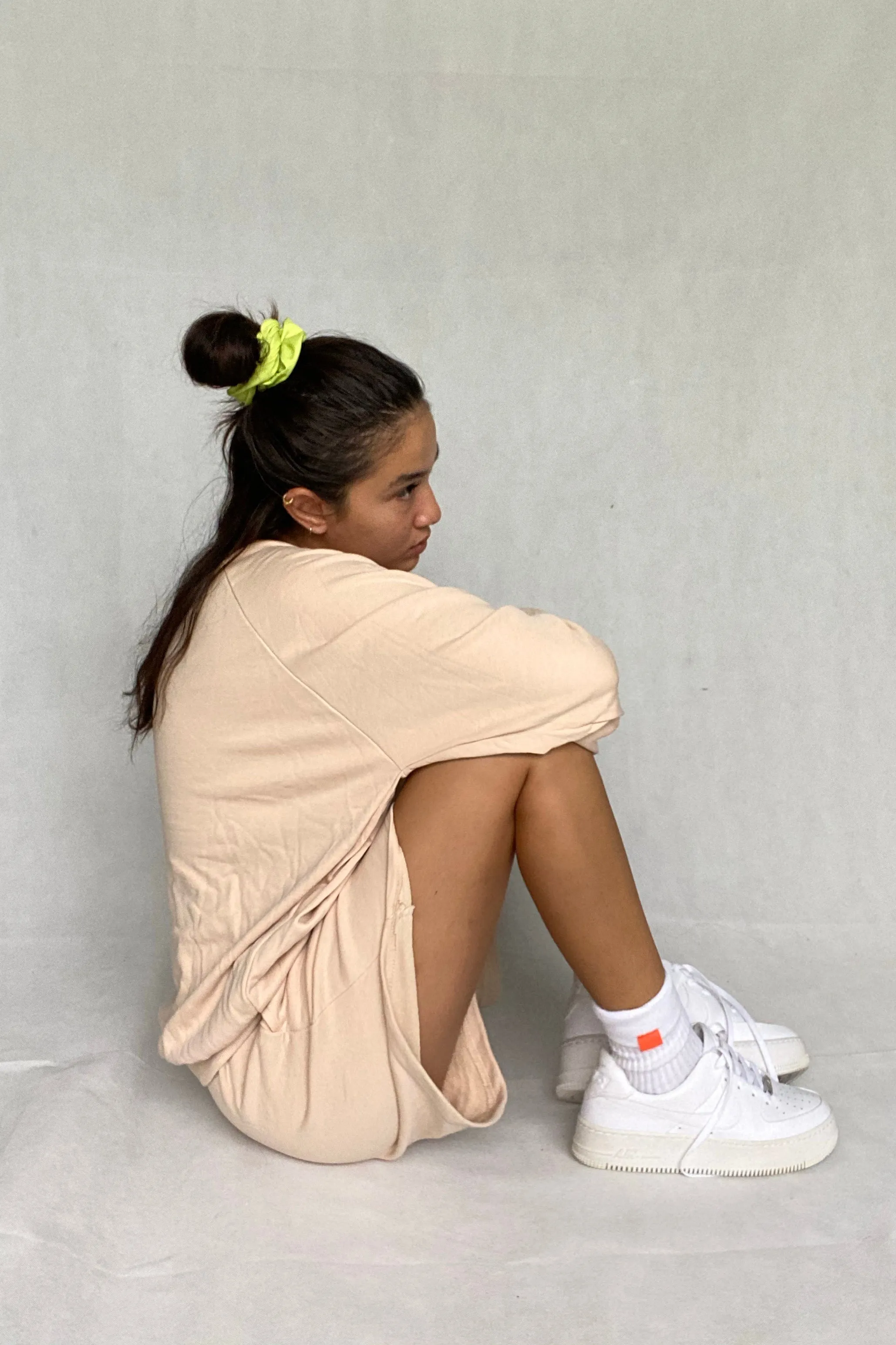 [EVERYDAY] On Repeat Oversized Lounge Sweatshirt - Flesh