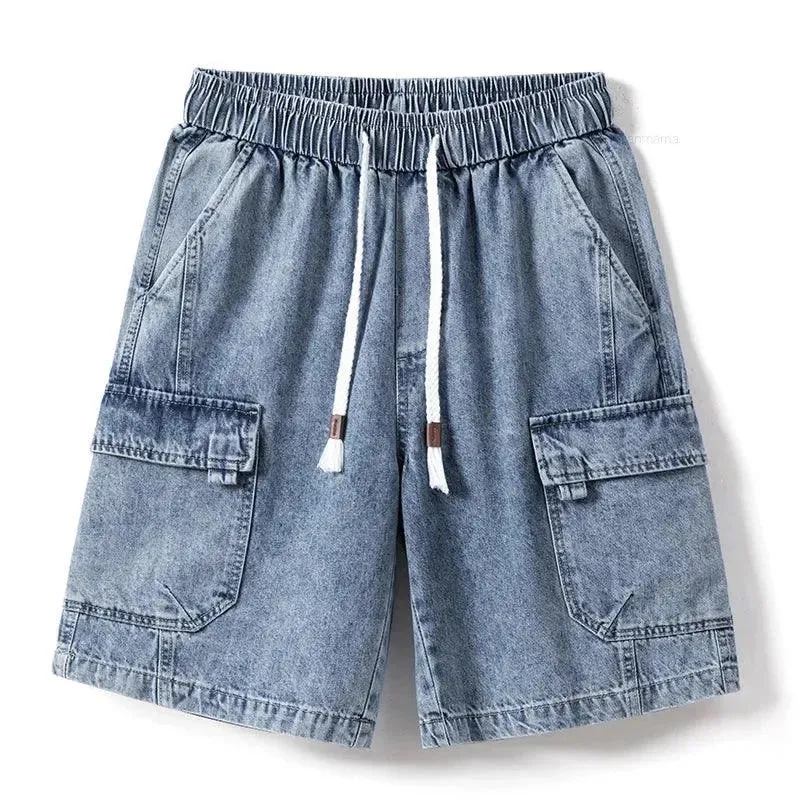 Explorer's Luxe Denim Shorts