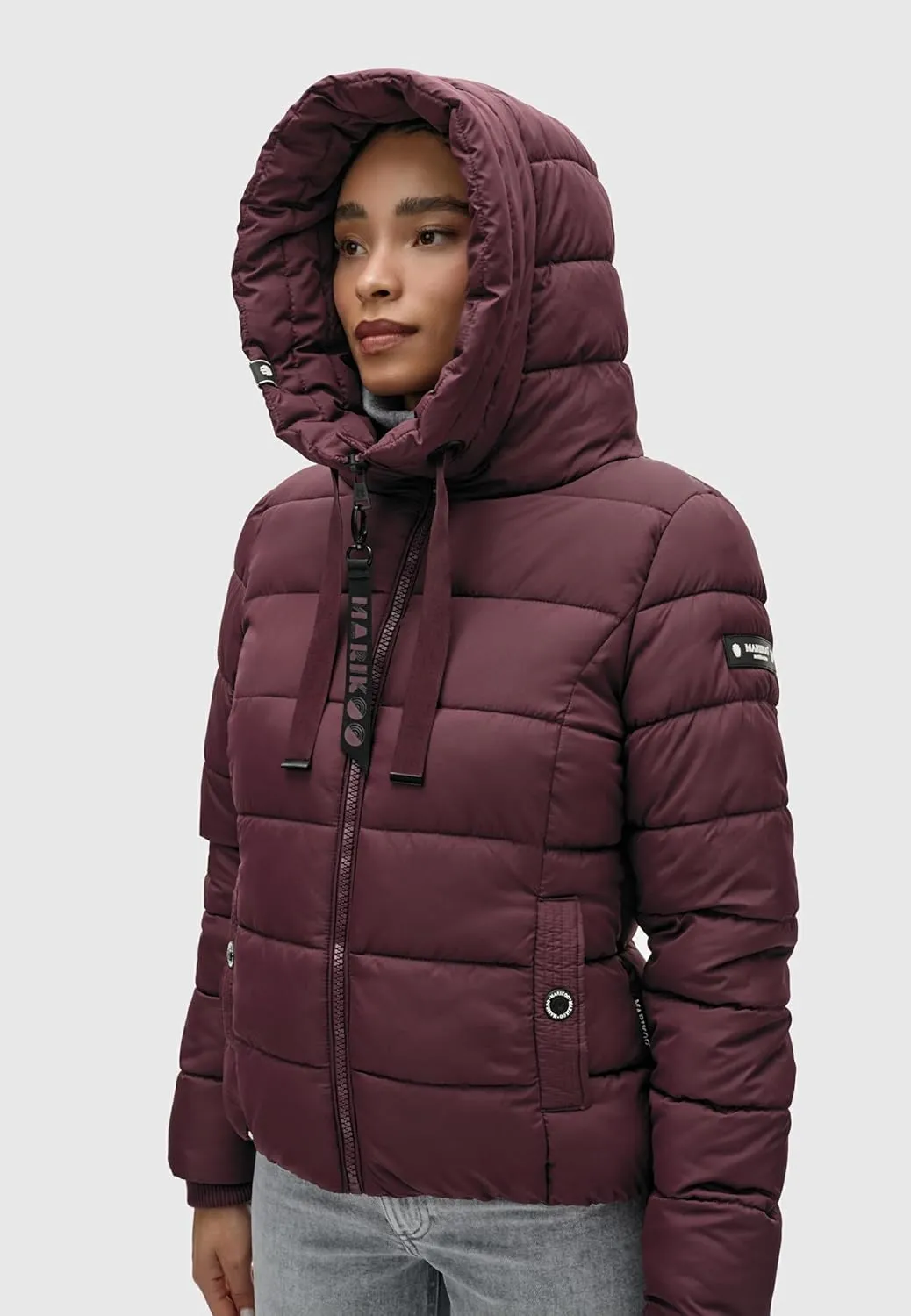 Fall & Winter Jacket for Women | Windproof & Weather-Resistant Jacket | Hooded Medium-Weight Coat | Amayaa XS-XXL