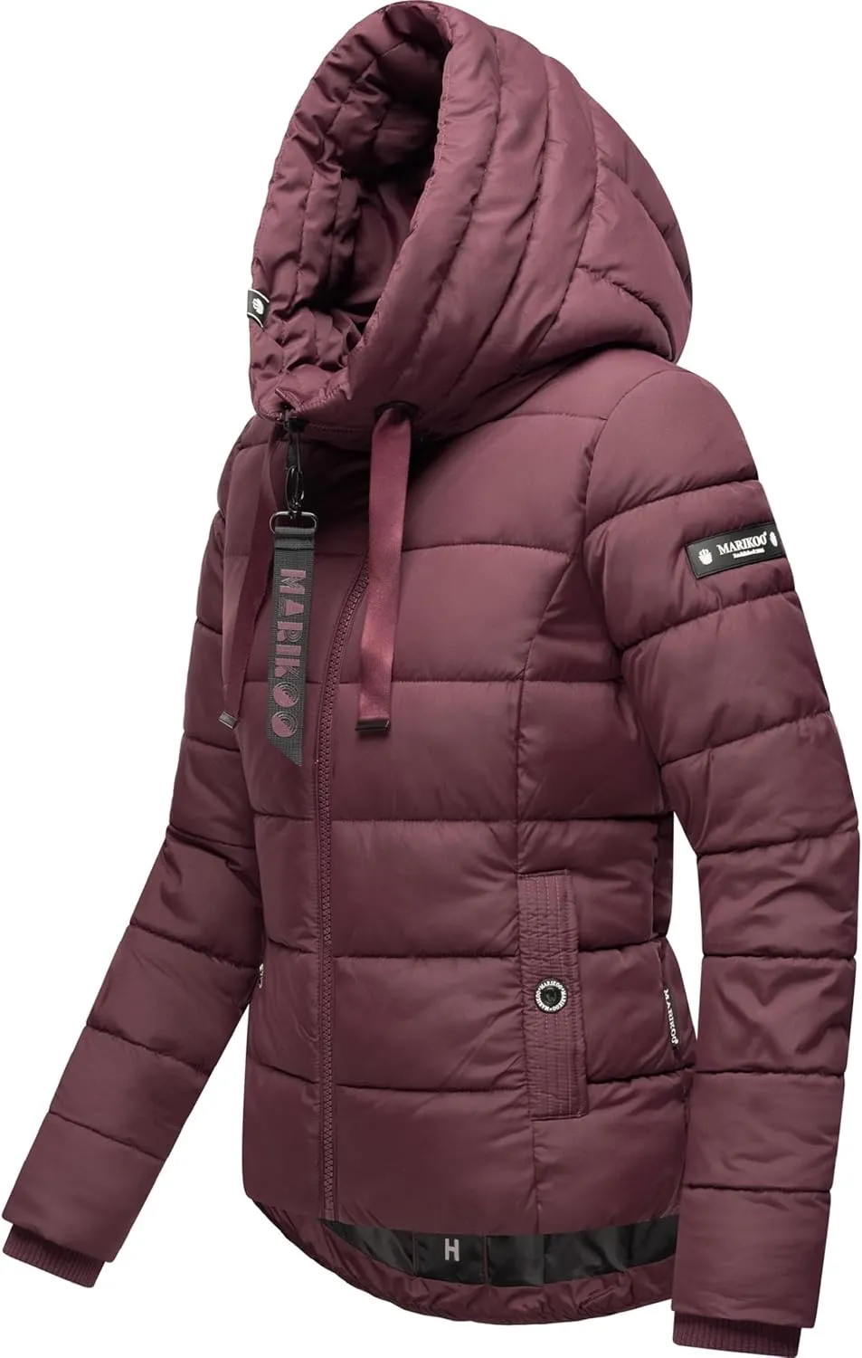 Fall & Winter Jacket for Women | Windproof & Weather-Resistant Jacket | Hooded Medium-Weight Coat | Amayaa XS-XXL