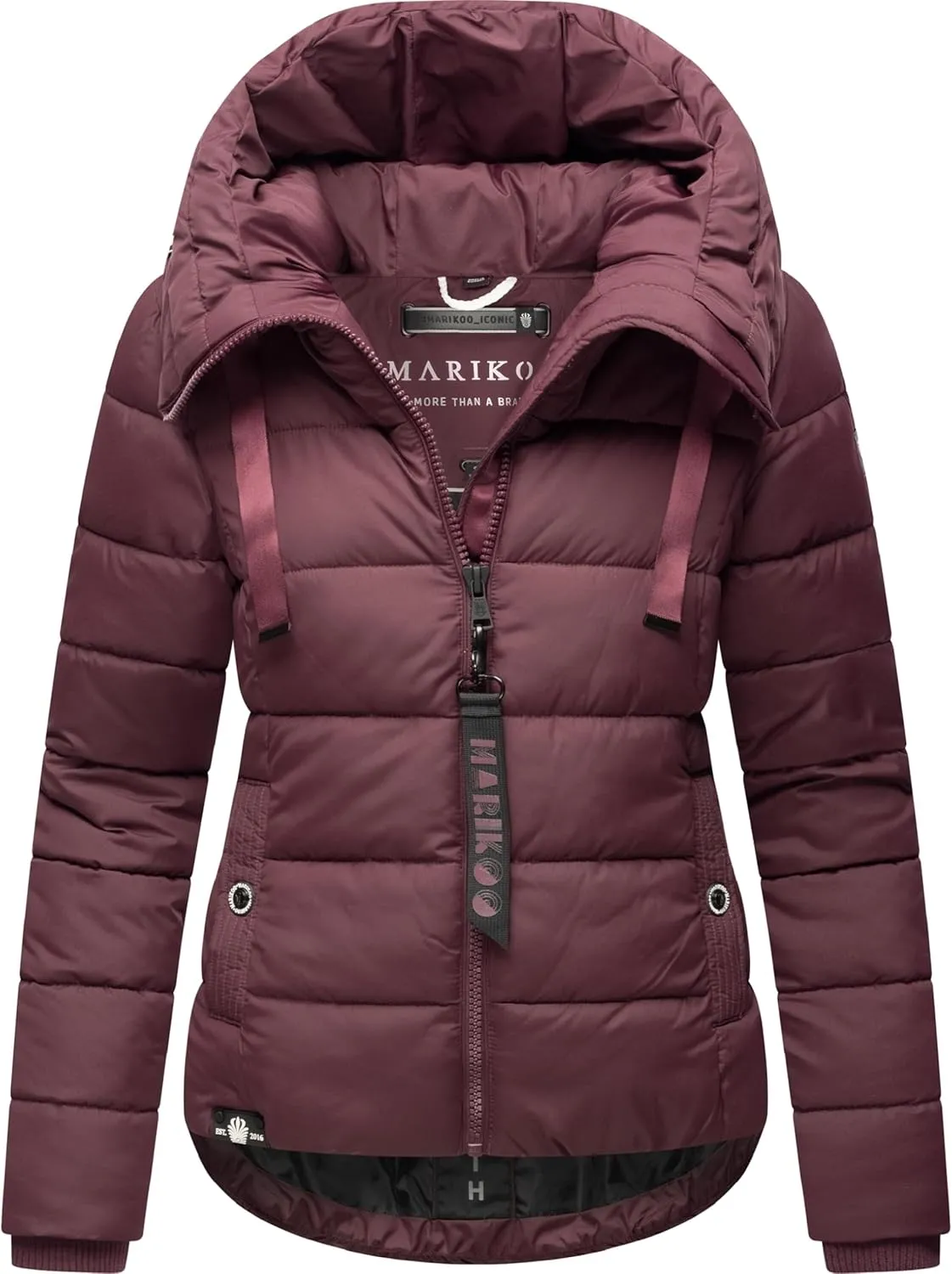 Fall & Winter Jacket for Women | Windproof & Weather-Resistant Jacket | Hooded Medium-Weight Coat | Amayaa XS-XXL