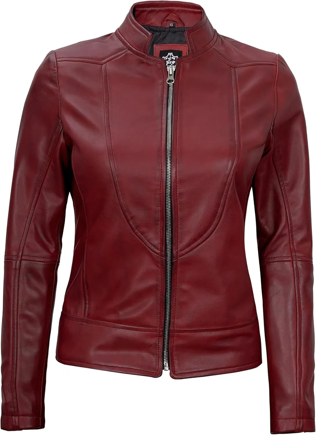 fjackets Leather Jacket Women - Real Lambskin Leather Stylish With Timeless Elegance And Comfort