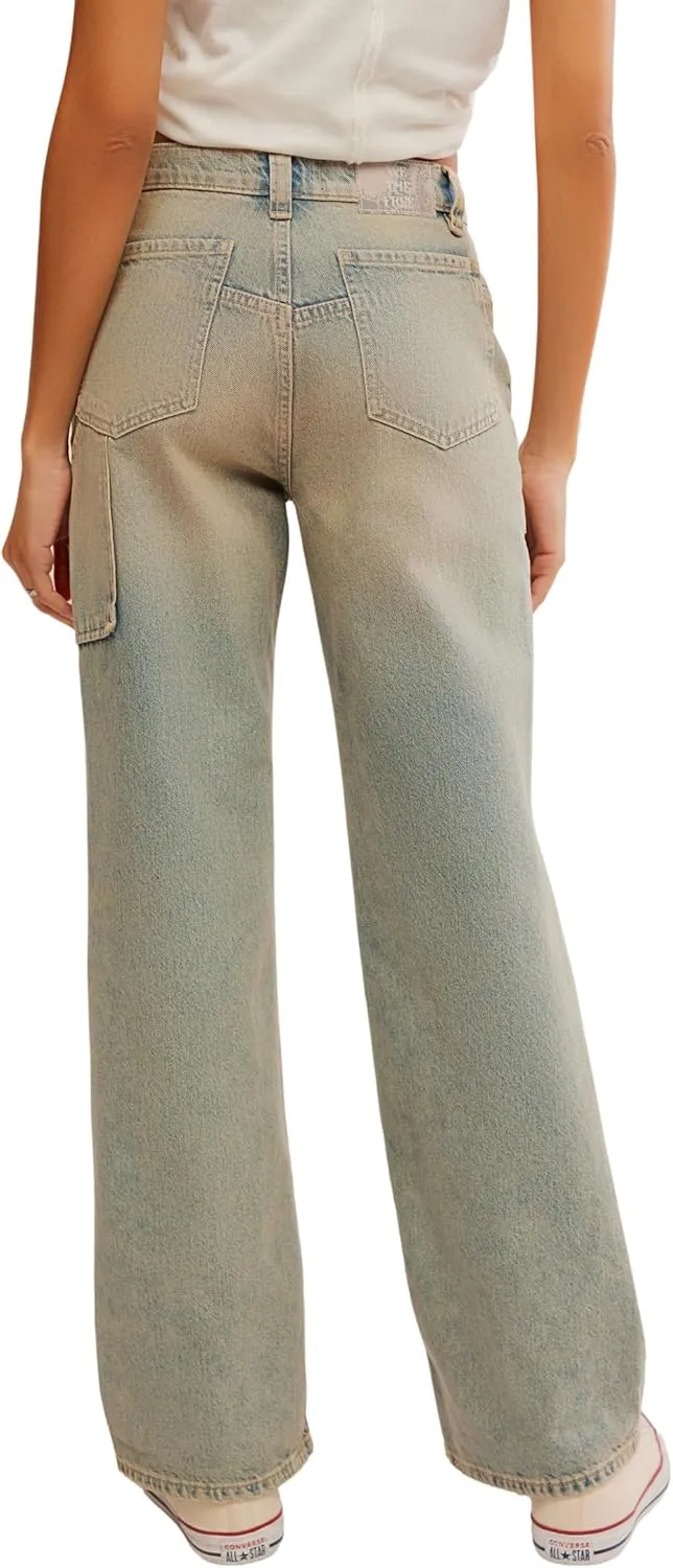 Free People Women's Tinsley Baggy High-Rise Skinny