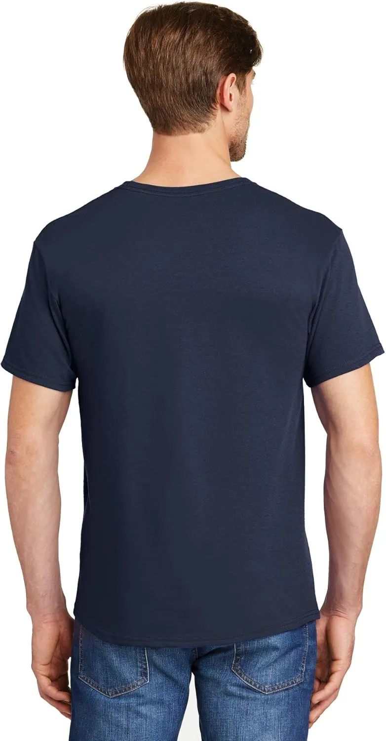 Hanes Ultimate Men's 4-Pack FreshIQ Crew Shirt