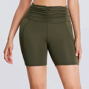 High-Waisted Quick-Dry Yoga Shorts