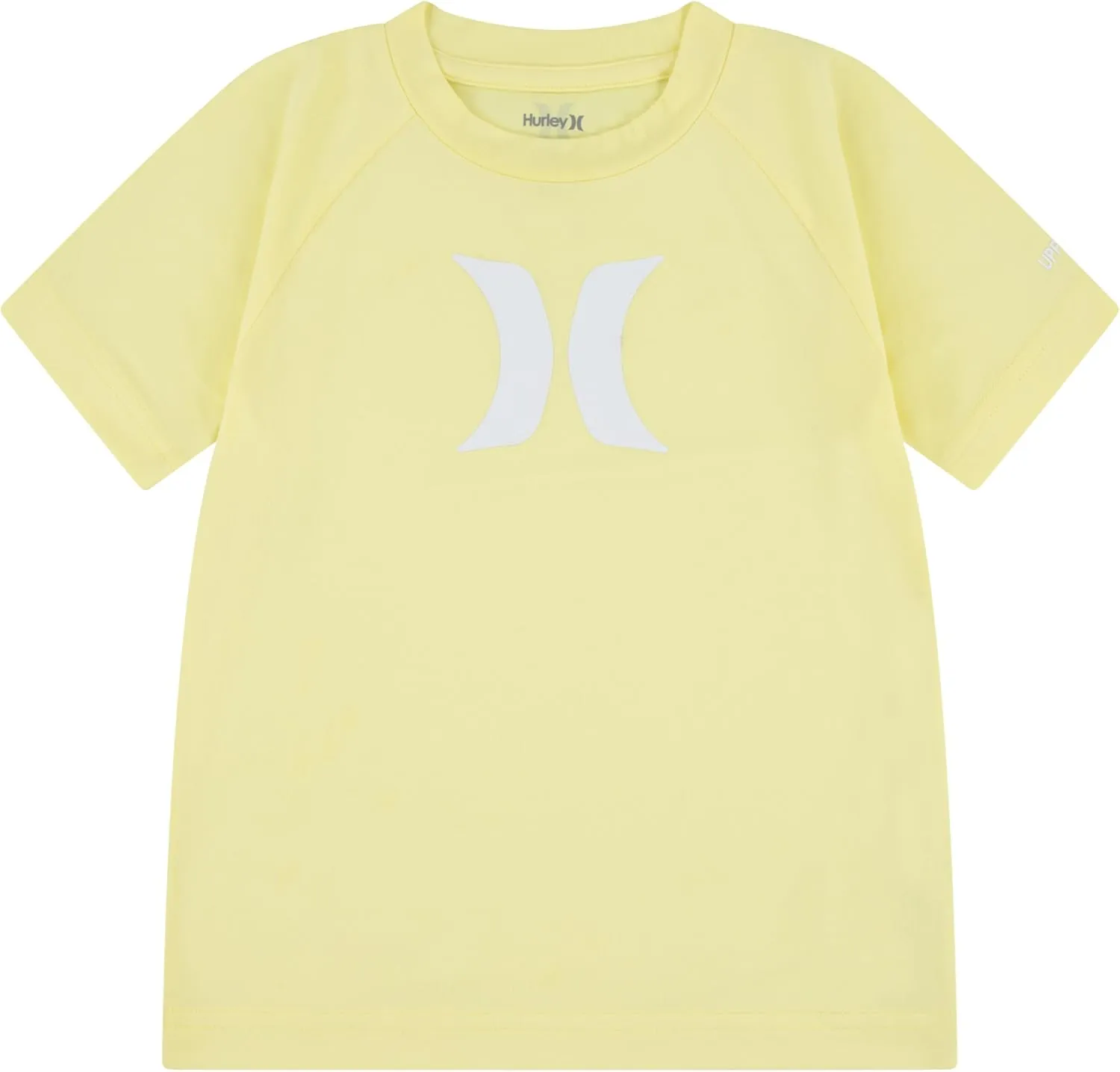 Hurley Boys' UPF 50  Rash Guard Swim Shirt