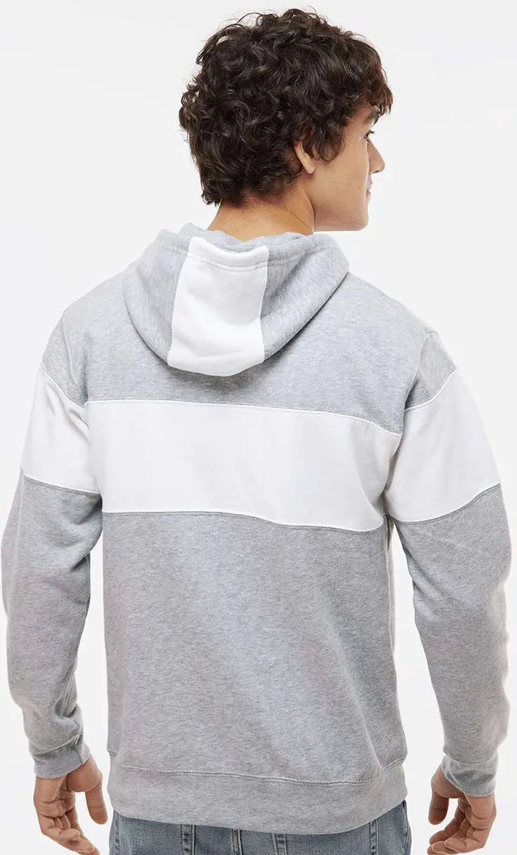 J. America Varsity Fleece Colorblocked Hooded Sweatshirt
