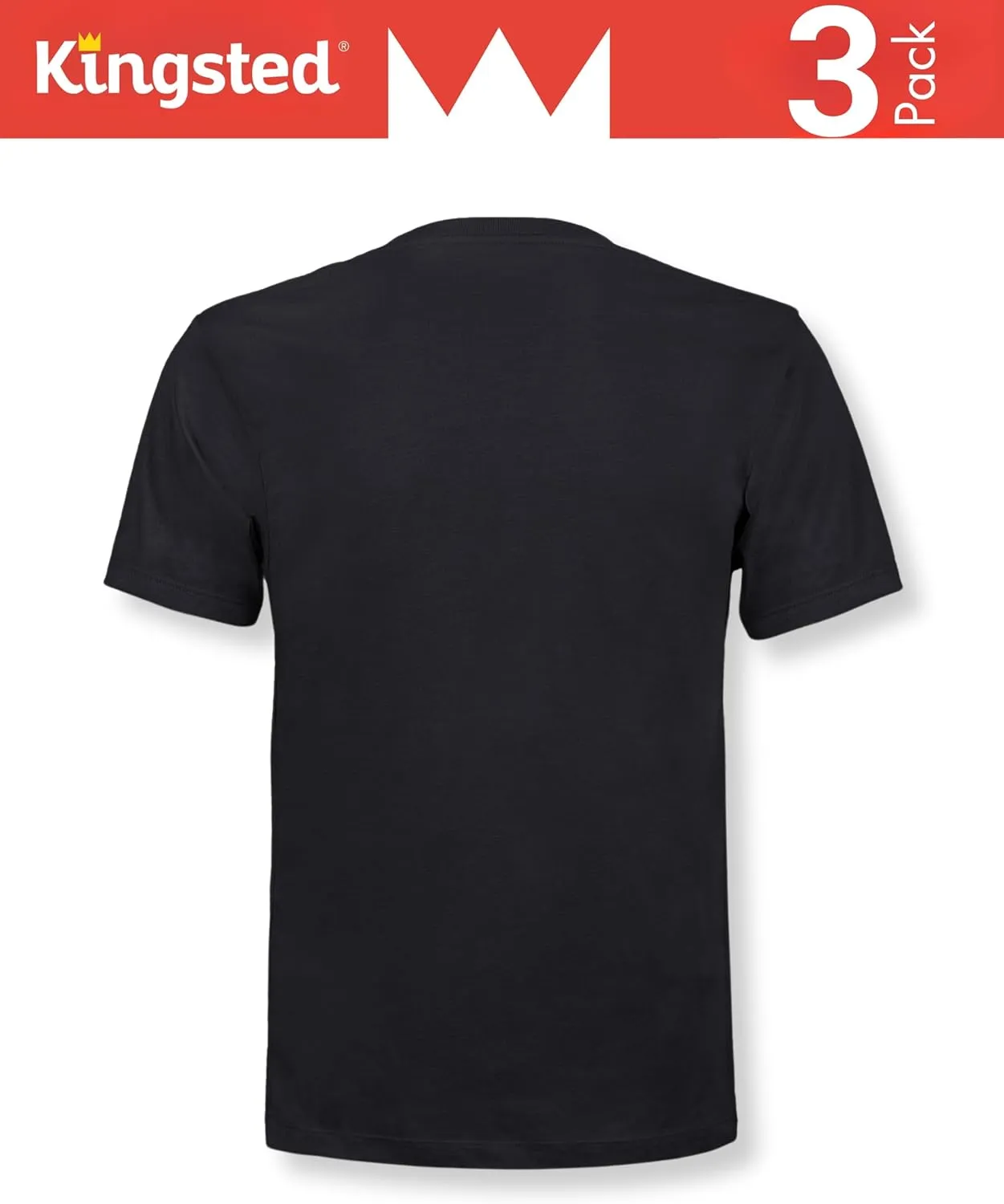 Kingsted T-Shirts for Men Pack - Royally Comfortable - Super Soft Premium Fabric - Well-Crafted Classic Tee