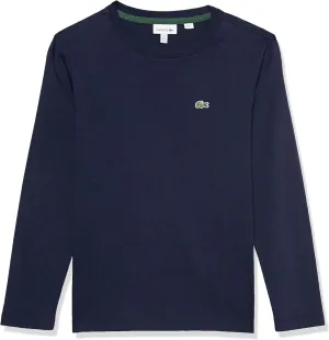 Lacoste Long Sleeve Crew Neck Cotton T-Shirt