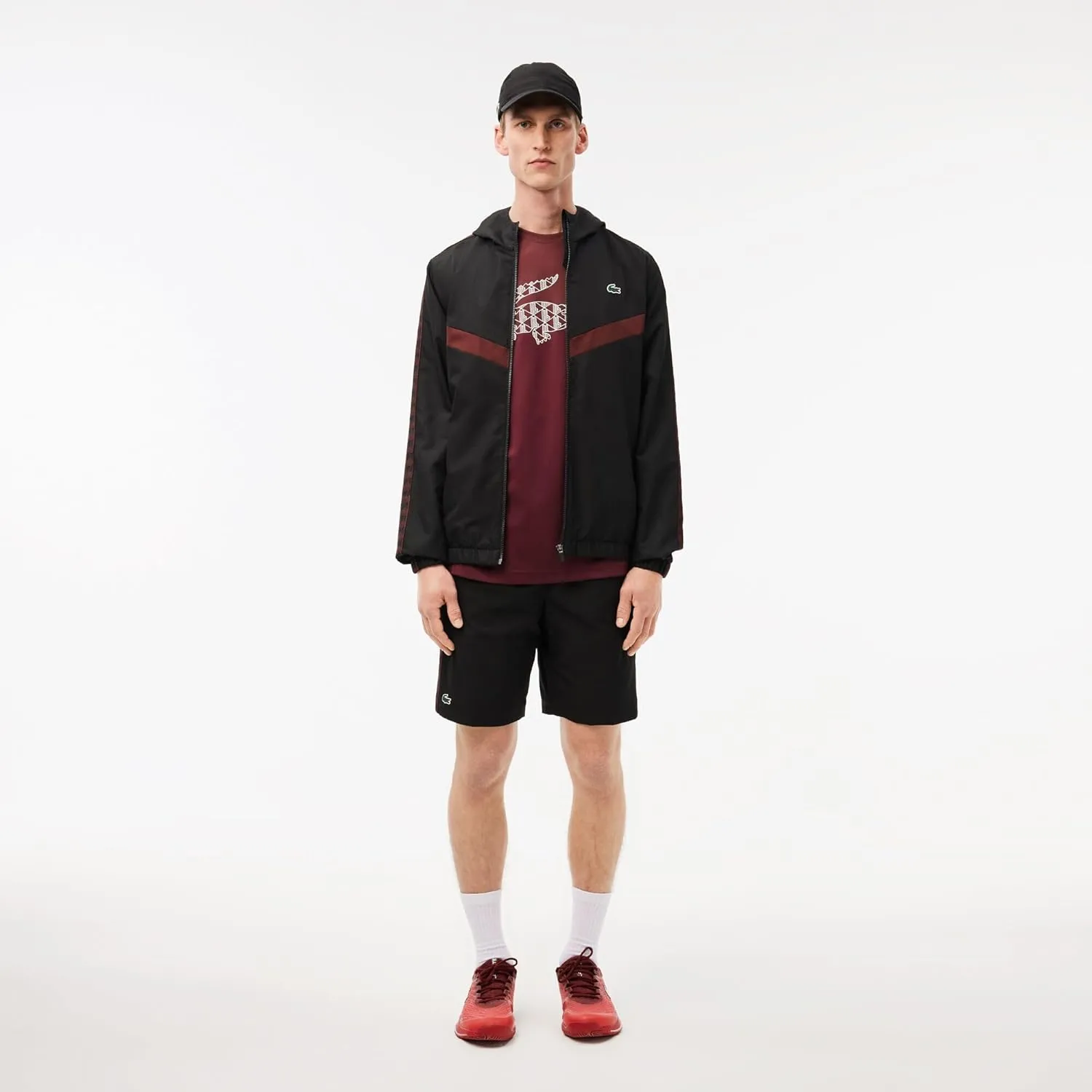 Lacoste Men's Ultra Dry Piqu Tennis T-Shirt