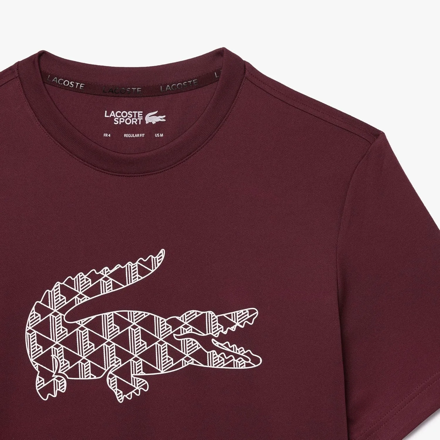 Lacoste Men's Ultra Dry Piqu Tennis T-Shirt