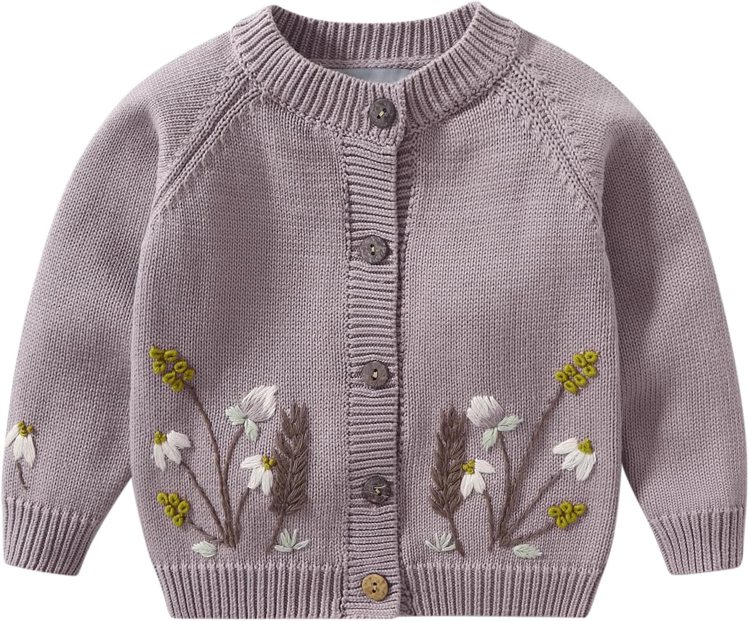 Lamgool Infant Baby Pullover Sweater Knitted Button Down Toddler Kids Sweatshirt for Spring