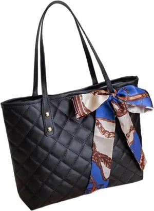 Large Capacity Bag Trendy Simple Scarf Tote Bag Shoulder Bucket Bag Bags Fit For Women
