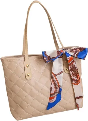 Large Capacity Bag Trendy Simple Scarf Tote Bag Shoulder Bucket Bag Bags Fit For Women