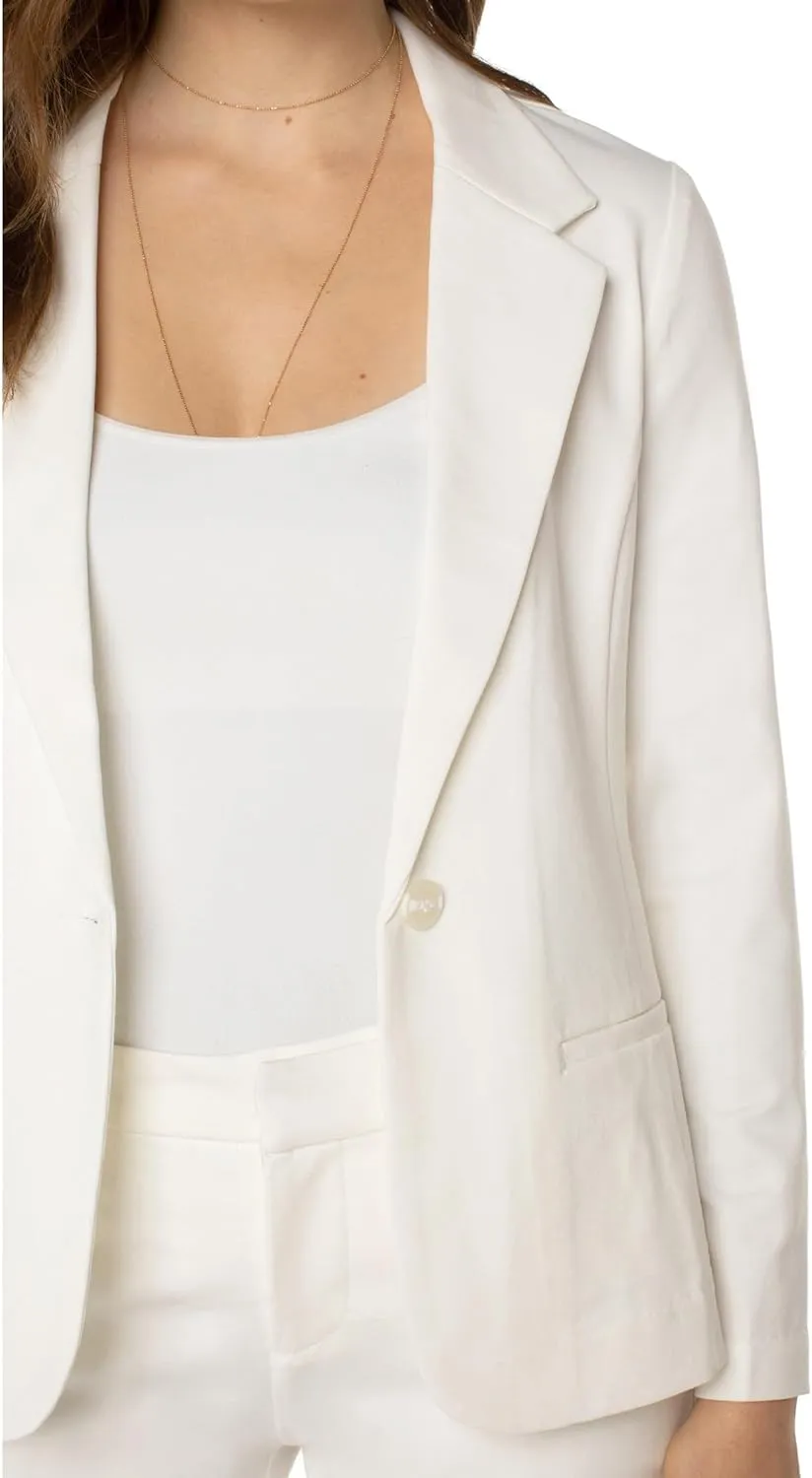Liverpool Women's Fitted Blazer Super Stretch Ponte