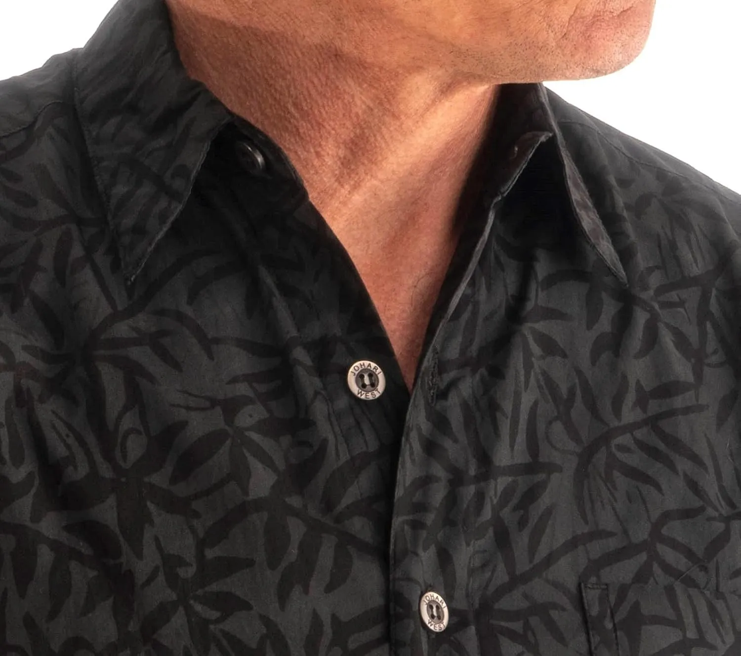 Men's Big and Tall Short Sleeve Hawaiian Tropical Cotton Shirt