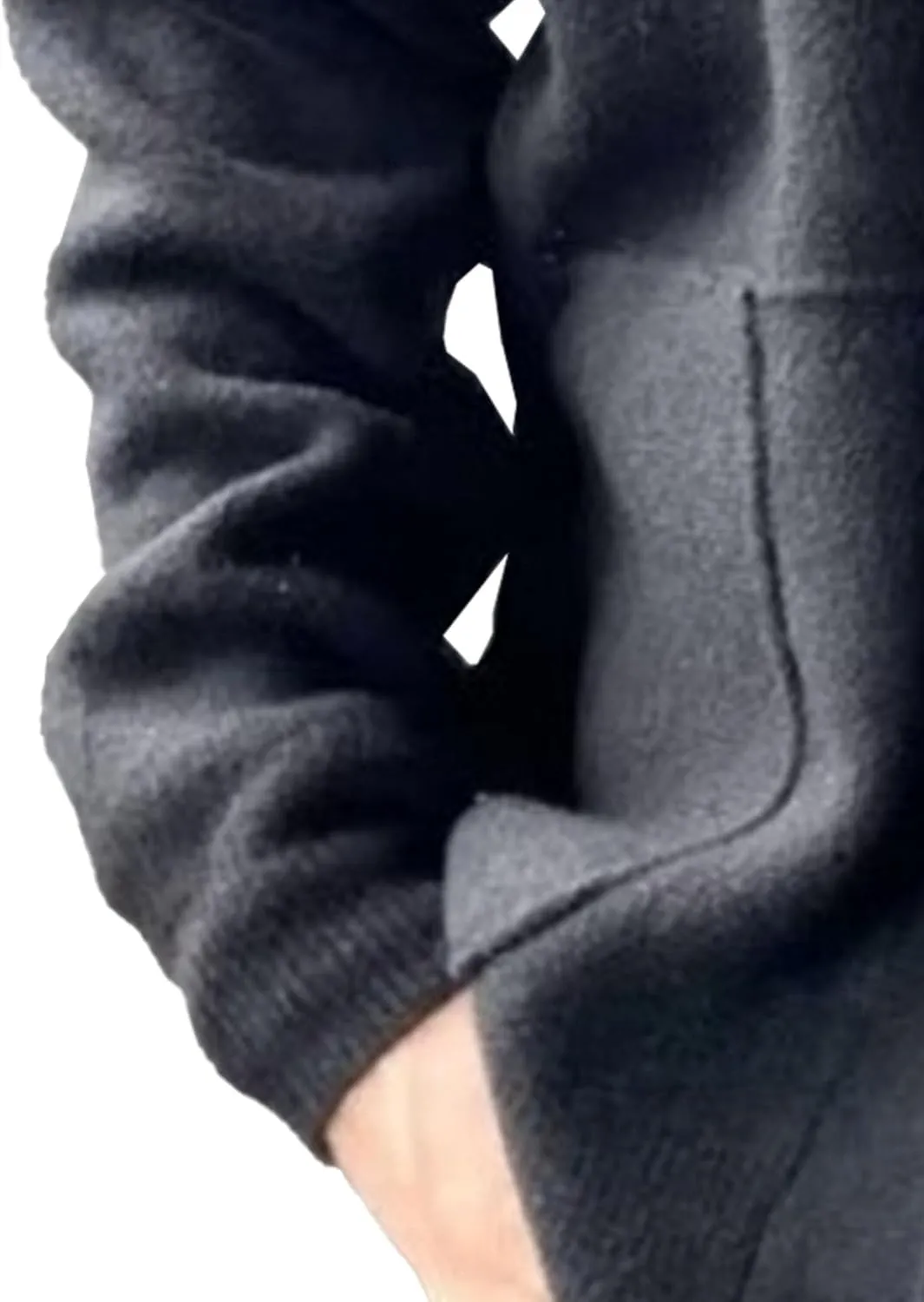 Men's Loose Fit Button Down Sweater Knitted Crew Neck Casual Sweater Cardigan Fashion Long Sleeve Sweaters