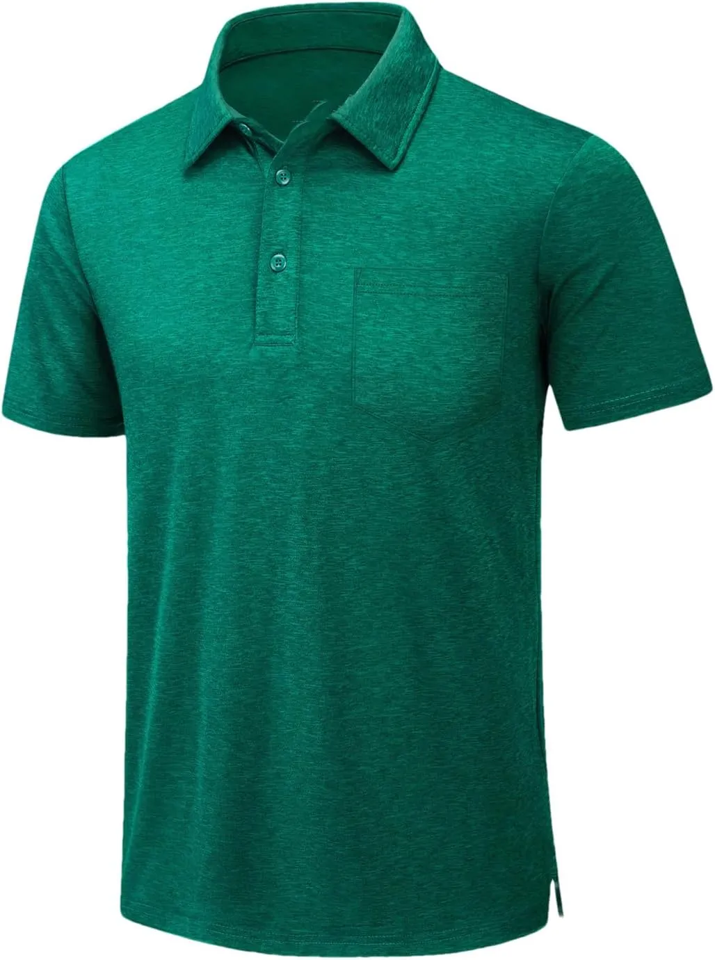 Mens Summer Quick Dry Lightweight Polo T-Shirts Golf Short Sleeve Shirts Sports Tops