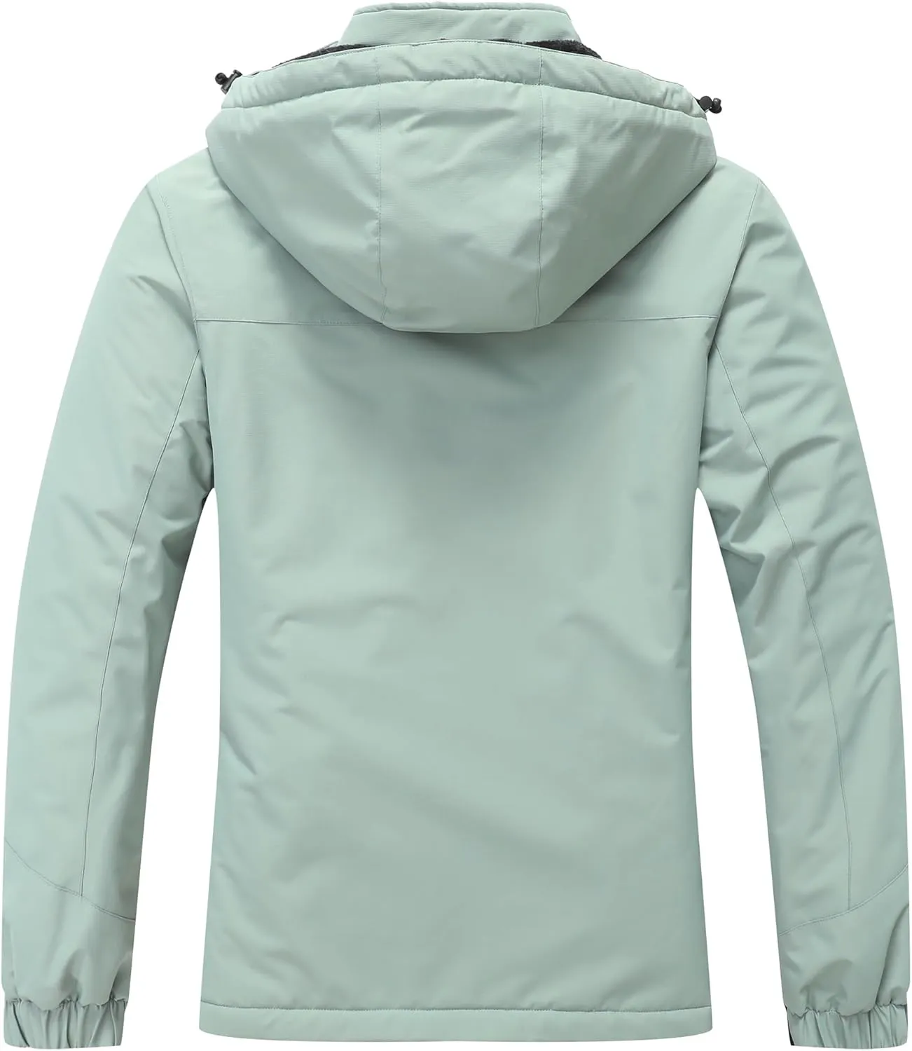 MOERDENG Women's Grey Winter Ski Jacket