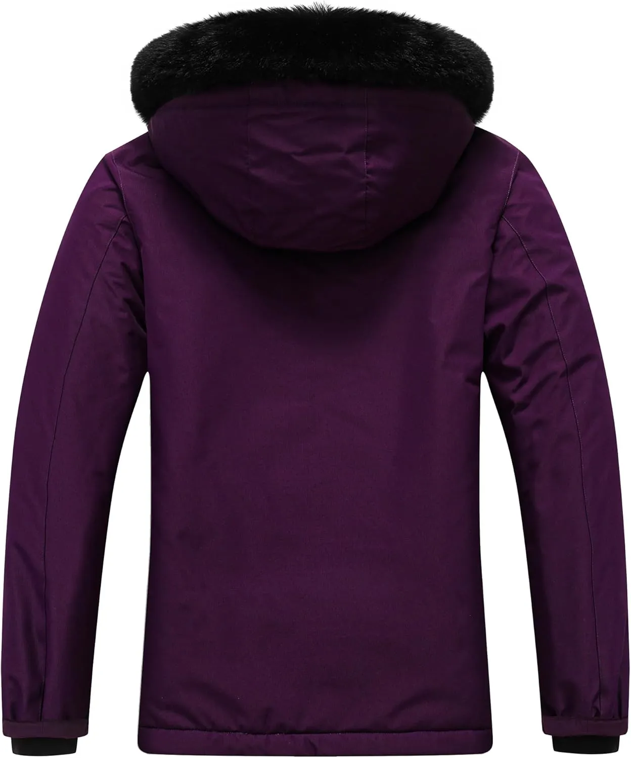 MOERDENG Women's Waterproof Winter Snow Coat Windproof Ski Jacket Hooded Snowboarding Jackets