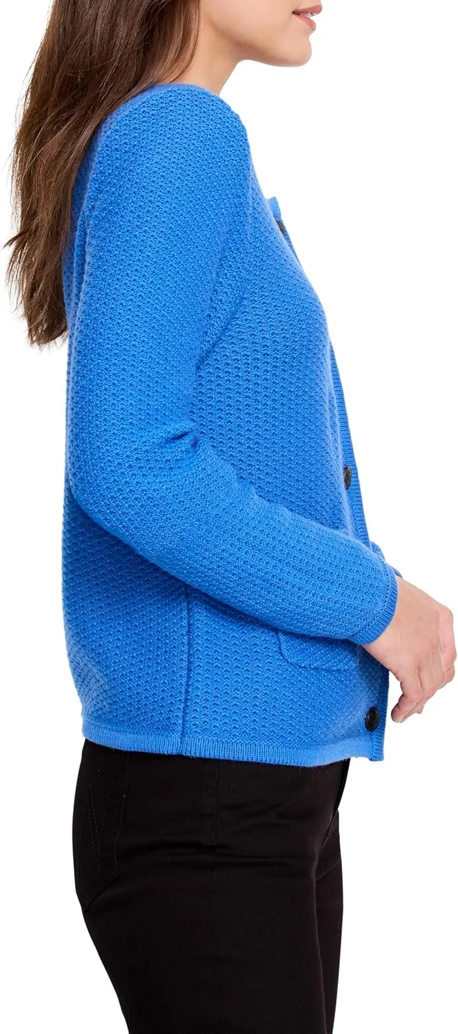 NIC ZOE Women's Textured Sweater Jacket