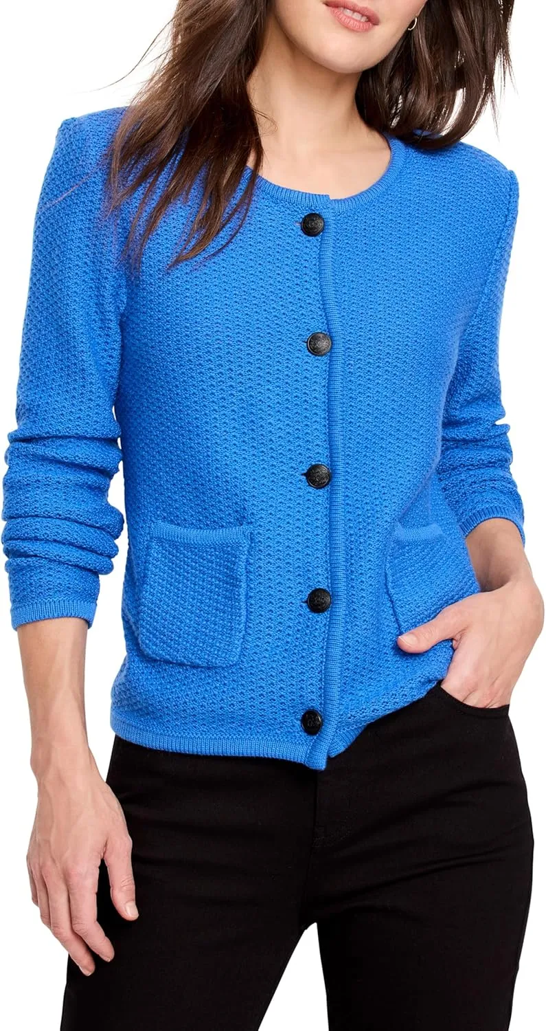 NIC ZOE Women's Textured Sweater Jacket