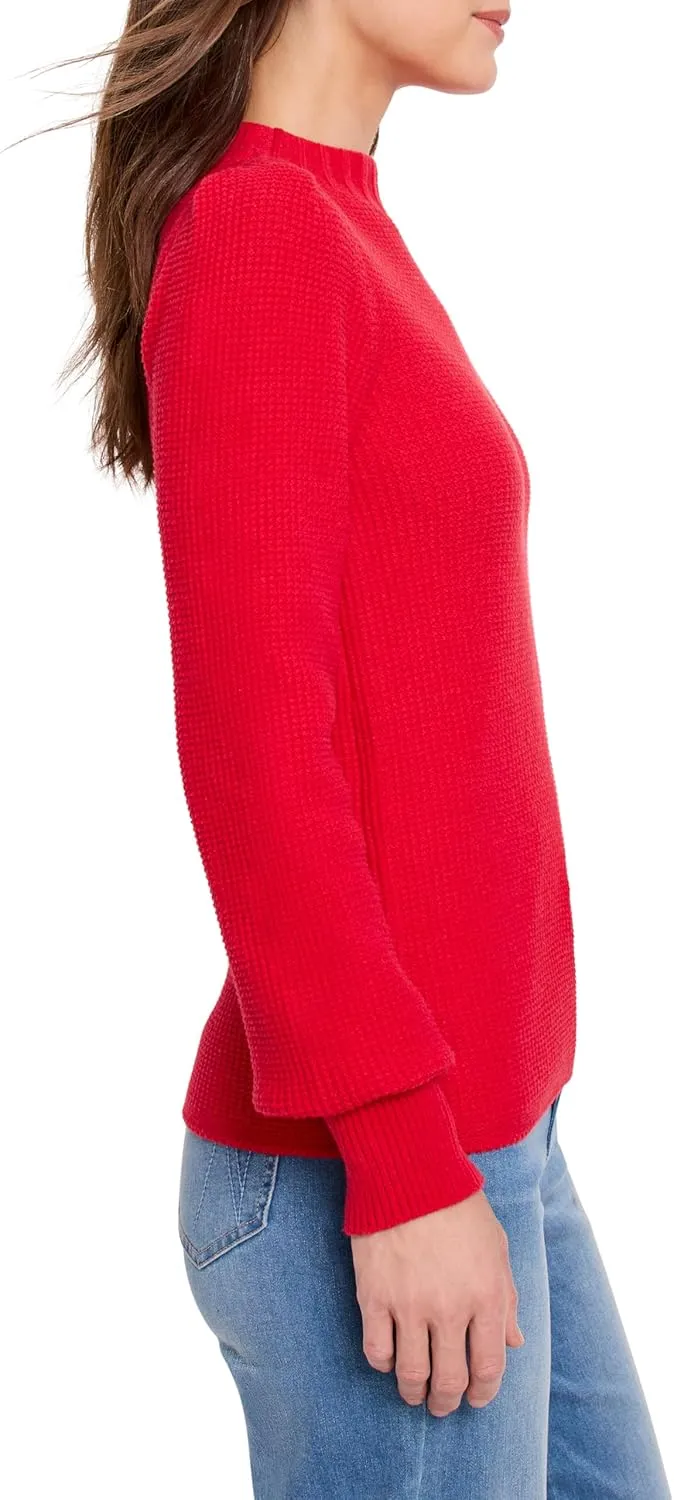 NIC ZOE Women's Waffle Stitch Sweater