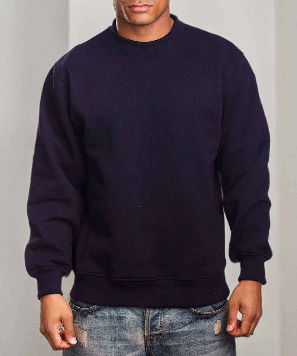 PRO 5 Mens Heavy Weight Fleece Crewneck